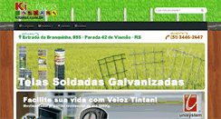 Desktop Screenshot of kitelas.com.br